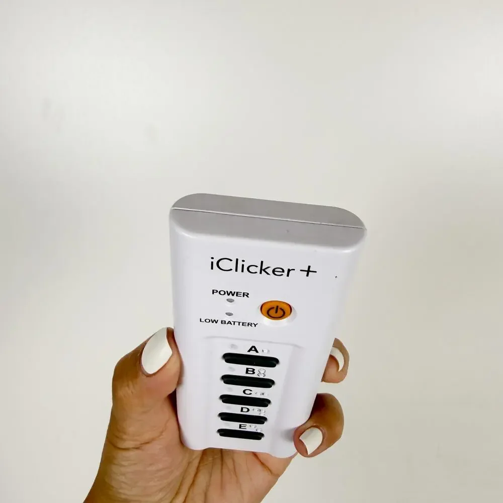 iClicker+ Remote College Students NEEDS BATTERIES